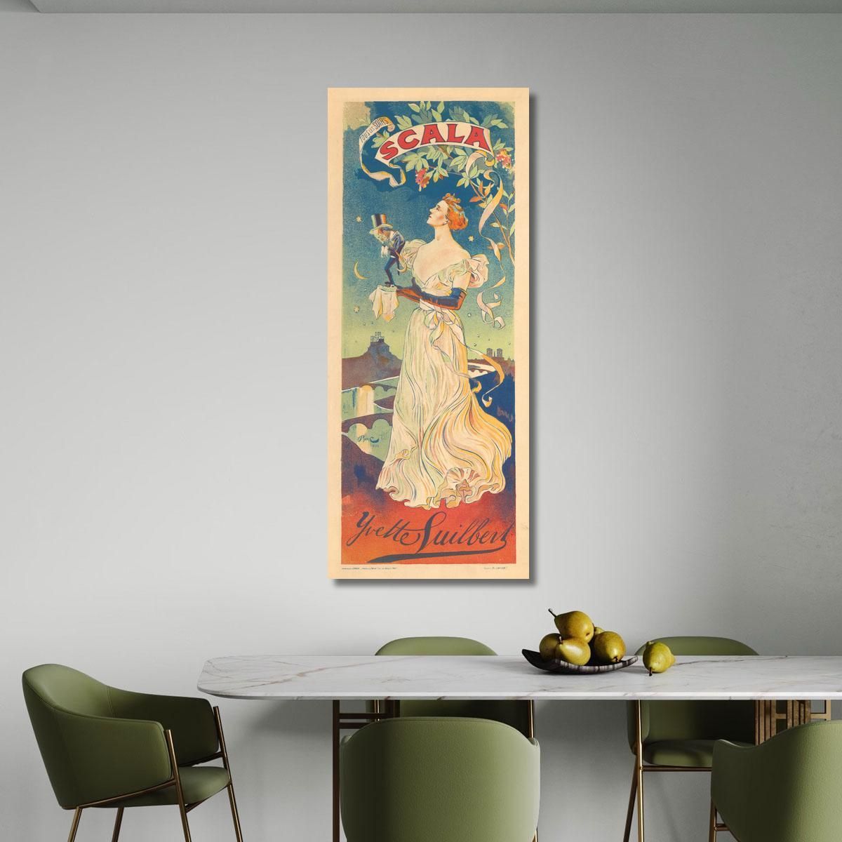 Scala Jules Chéret jch103 canvas print 
