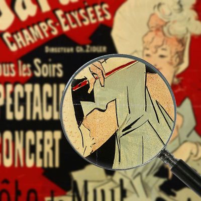 Every Evening Show Concert Jules Chéret jch112 canvas print