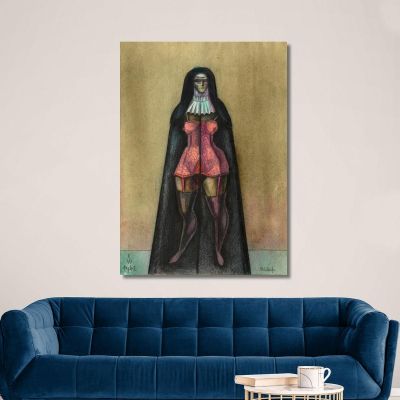 Askese Karl Wiener kwn20 canvas print 