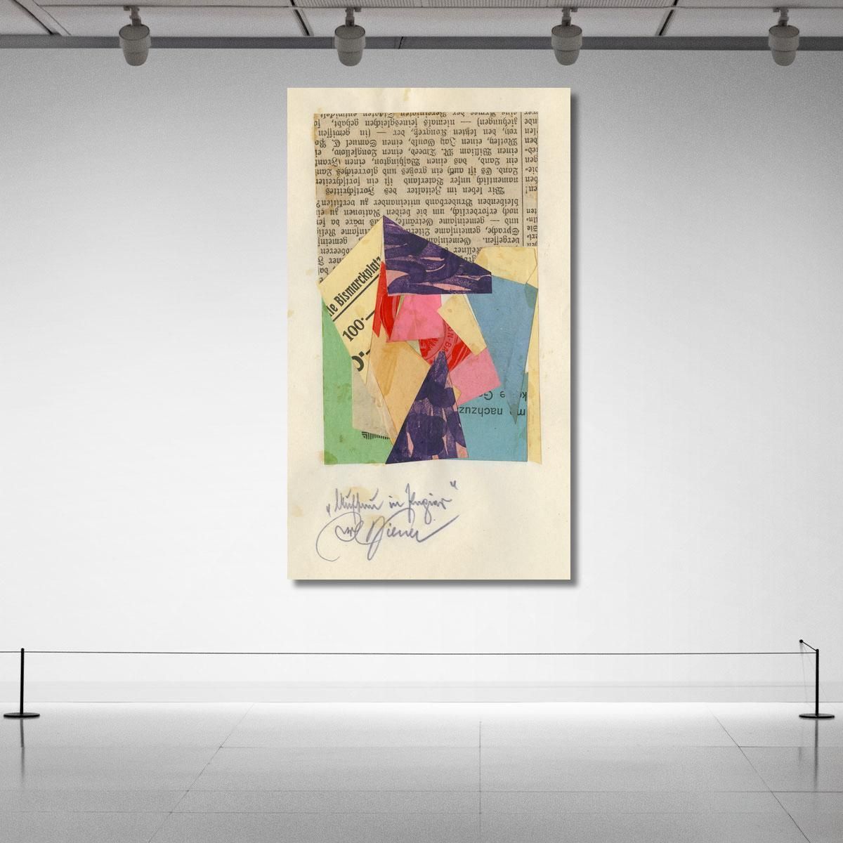 Structure In Paper Karl Wiener kwn25 canvas print 