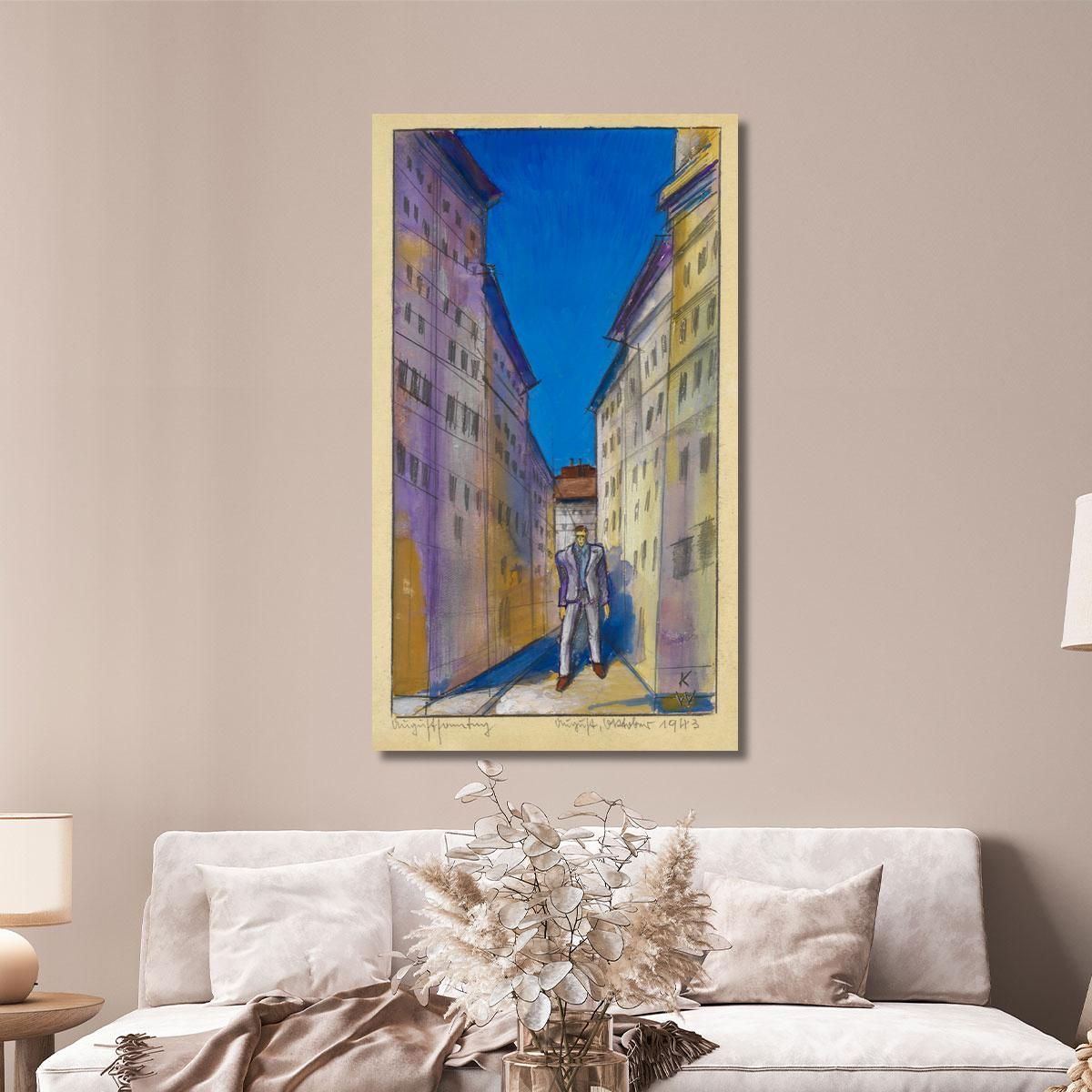 Augustsonntag Karl Wiener kwn35 canvas print 