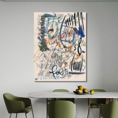 From My Life 50 Leaves Ix Karl Wiener kwn42 canvas print 