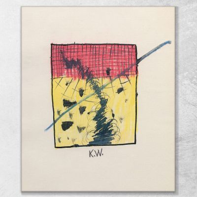 From My Life 50 Leaves Xxi Karl Wiener kwn58 canvas print 