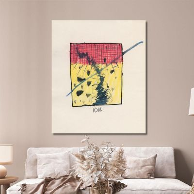 From My Life 50 Leaves Xxi Karl Wiener kwn58 canvas print 