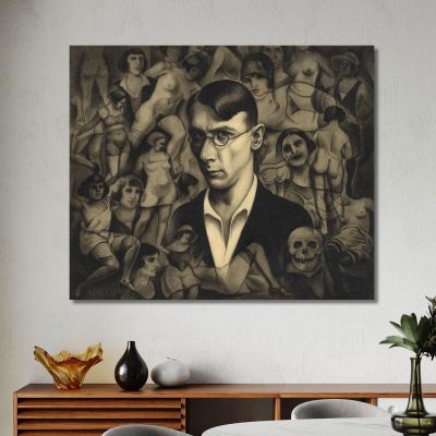 Distress 2 Karl Wiener kwn68 canvas print 