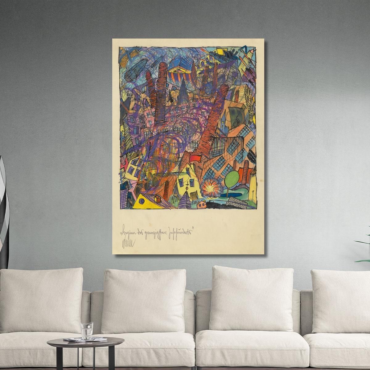 Beginning Of The Twentieth Century Karl Wiener kwn73 canvas print 