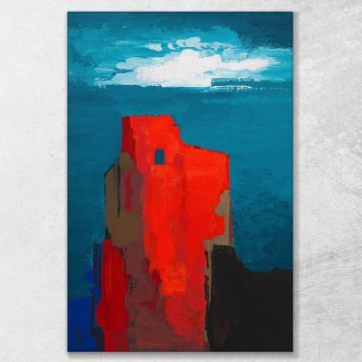 Castle Ruins Karl Wiener kwn84 canvas print 