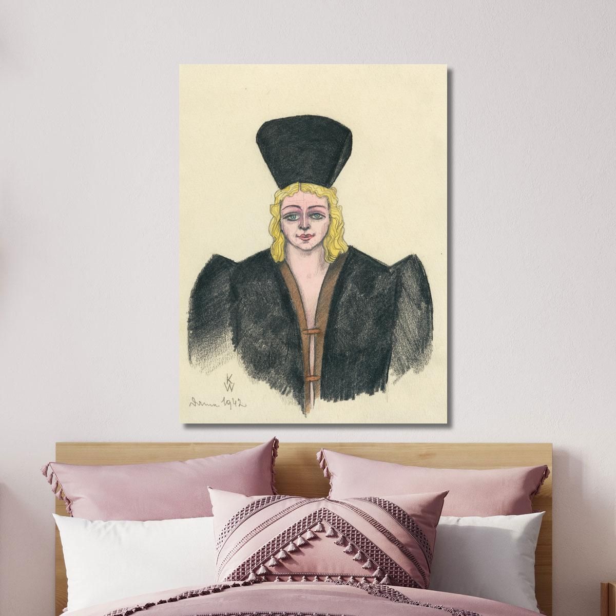 Dame Karl Wiener kwn89 canvas print 