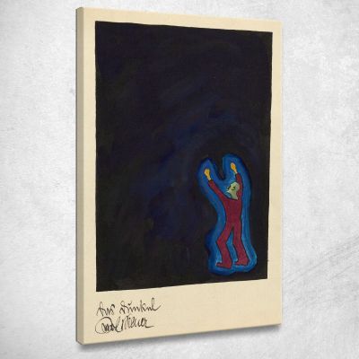 The Dark Karl Wiener kwn93 canvas print 