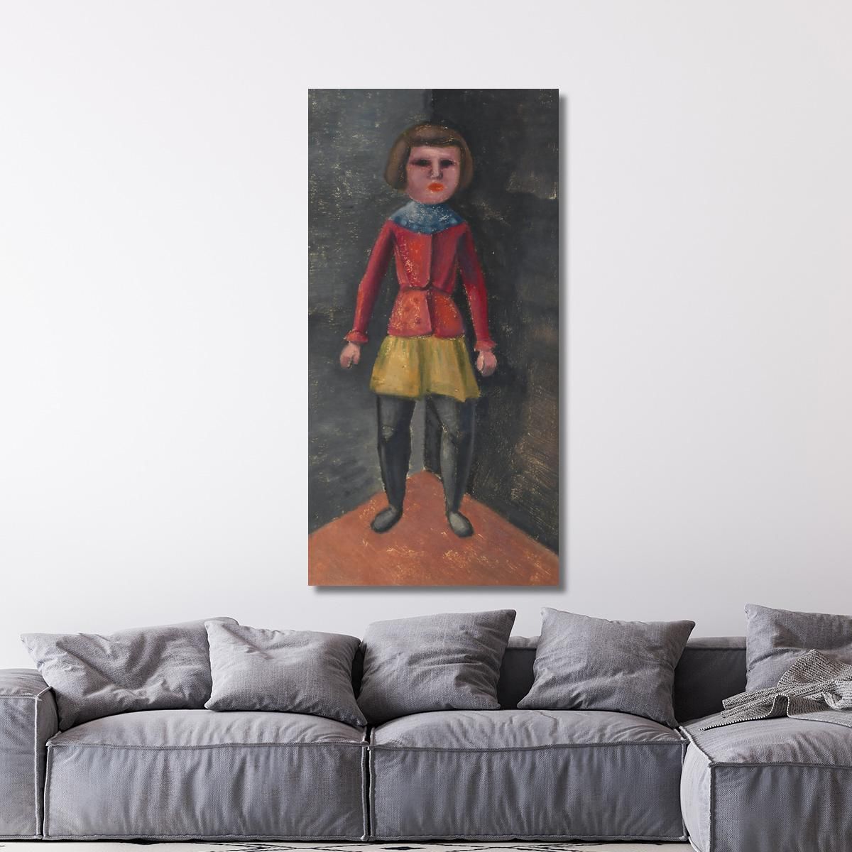 The Child Karl Wiener kwn95 canvas print 