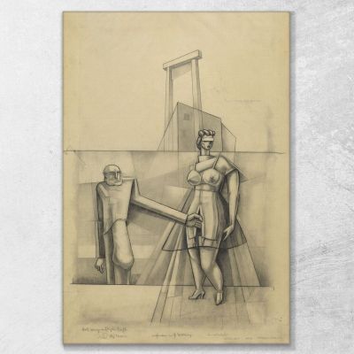 The Violated Law Karl Wiener kwn98 canvas print 