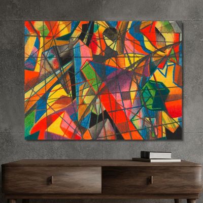 Deformation I Karl Wiener kwn101 canvas print 