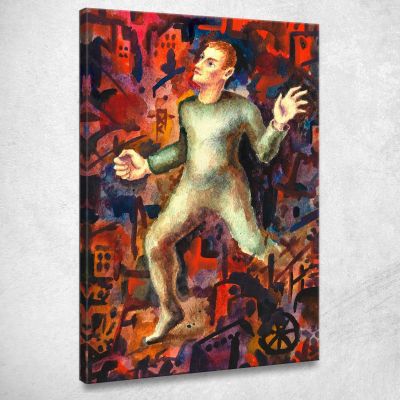 The Seeker Karl Wiener kwn129 canvas print 