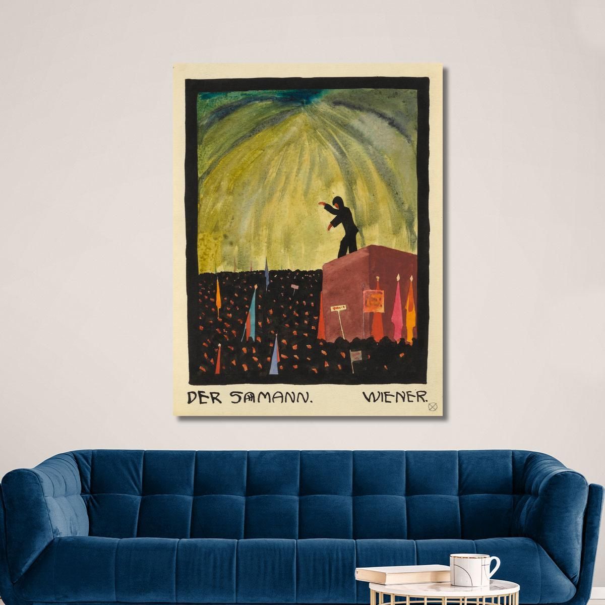 The Sower Karl Wiener kwn130 canvas print 