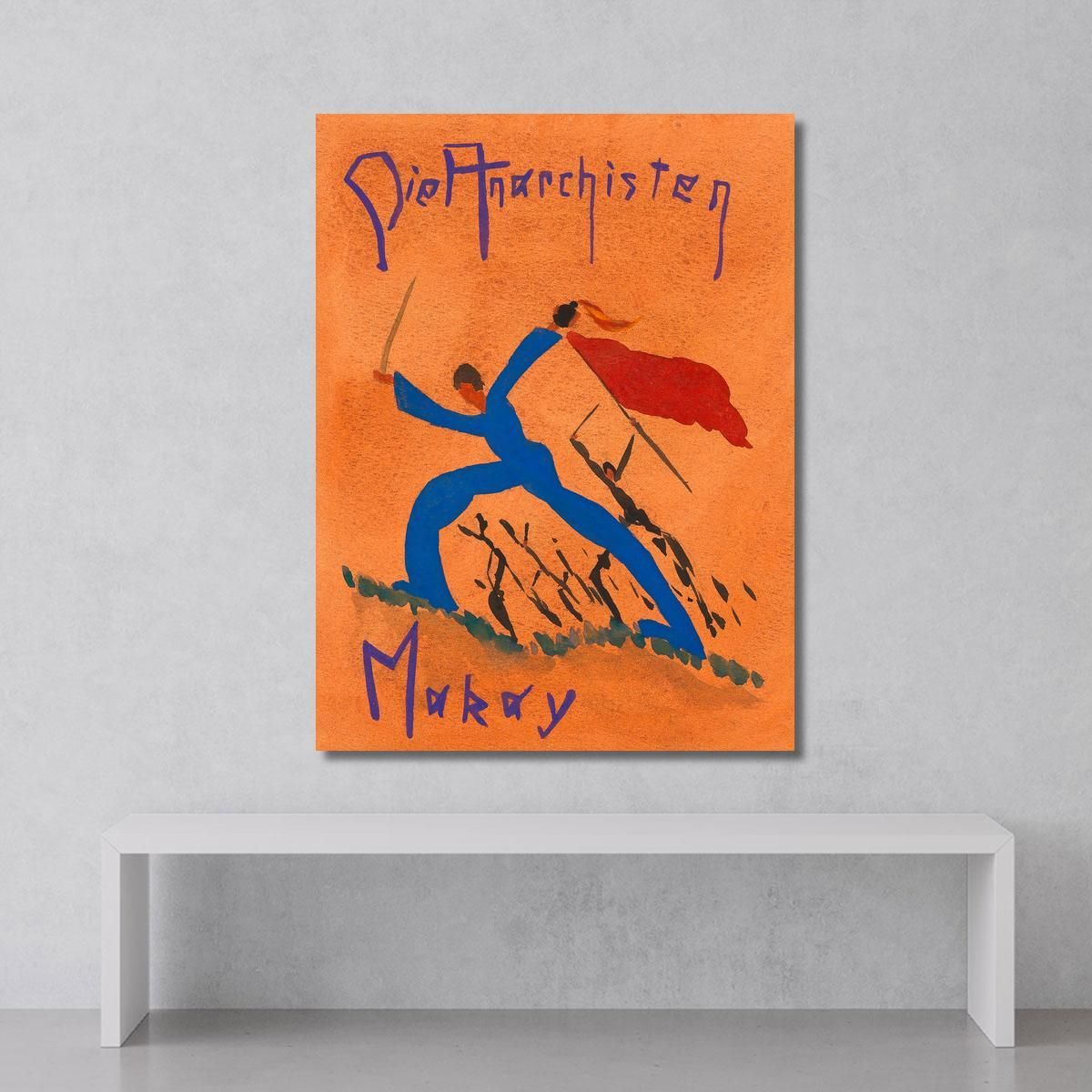 The Anarchists Makay Karl Wiener kwn138 canvas print 