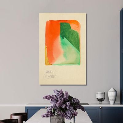 Colour Studies 10 Sheets I Karl Wiener kwn176 canvas print 