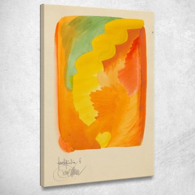 Colour Studies 10 Sheets V Karl Wiener kwn181 canvas print 