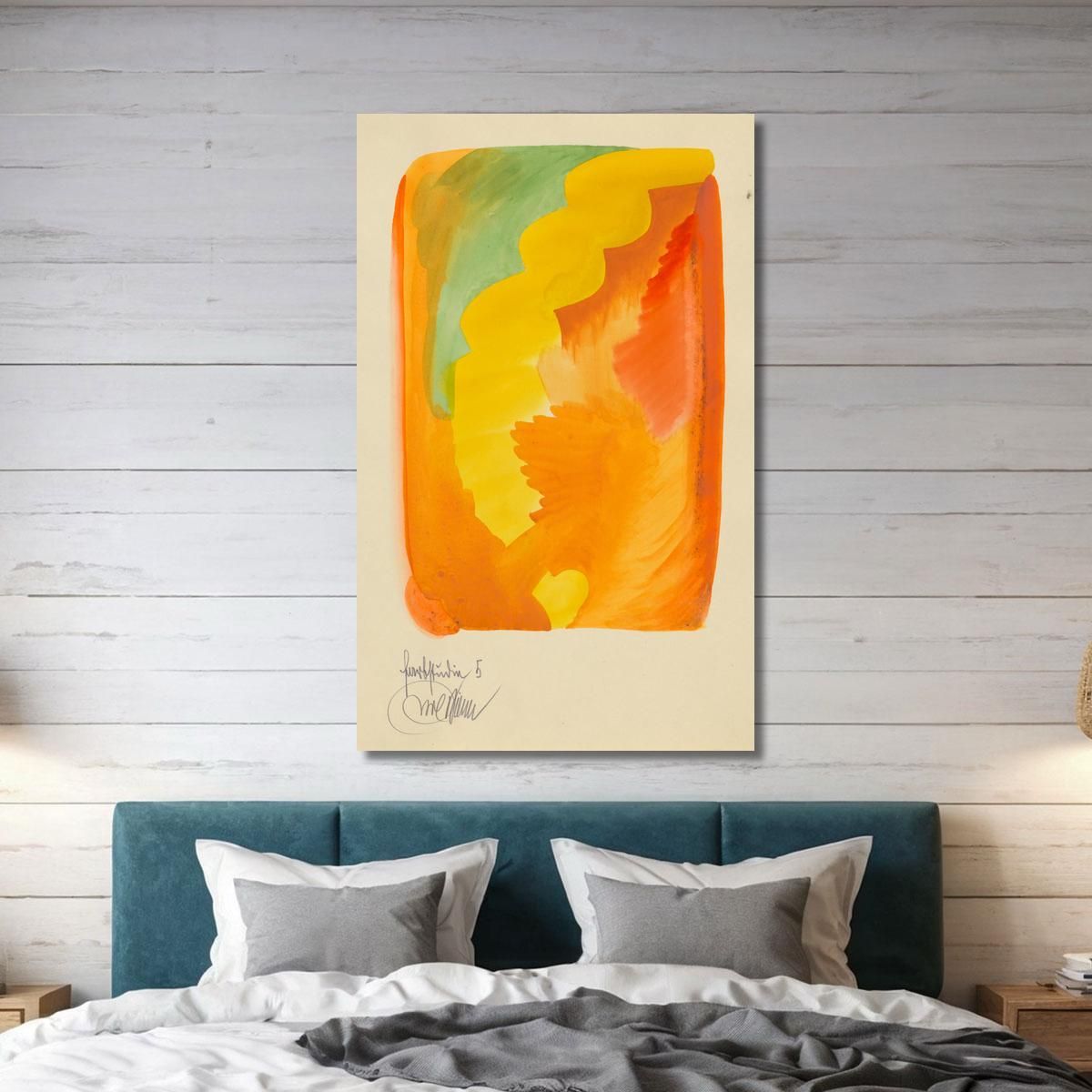 Colour Studies 10 Sheets V Karl Wiener kwn181 canvas print 