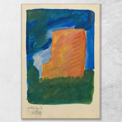 Colour Studies 10 Sheets Vi Karl Wiener kwn182 canvas print 