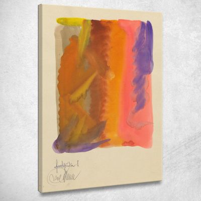 Colour Studies 10 Sheets Viii Karl Wiener kwn184 canvas print 