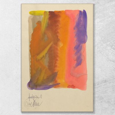 Colour Studies 10 Sheets Viii Karl Wiener kwn184 canvas print 