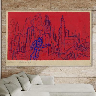 Ghost Soldier Karl Wiener kwn214 canvas print 