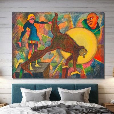 Grotesque Karl Wiener kwn224 canvas print 