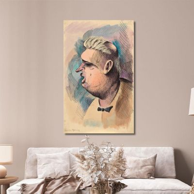 Lord Of Slimy Karl Wiener kwn235 canvas print 