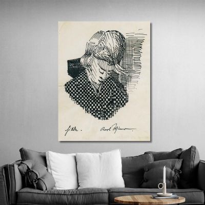 Hilde Karl Wiener kwn236 canvas print 