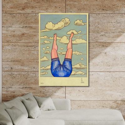 Ascension Karl Wiener kwn238 canvas print 