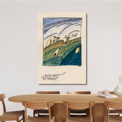 Landscape 2 Karl Wiener kwn302 canvas print 