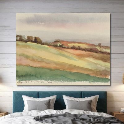 Landschaft Kahlenberg Karl Wiener kwn311 canvas print 