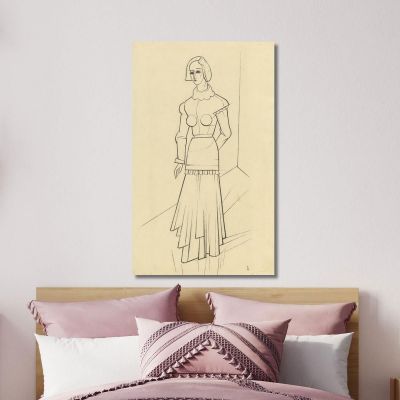 Girl 2 Karl Wiener kwn345 canvas print 