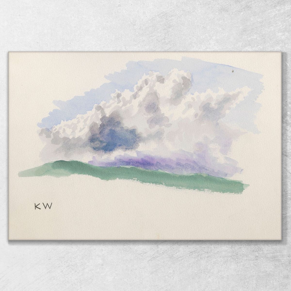 Nature Study Vi Karl Wiener kwn381 canvas print 