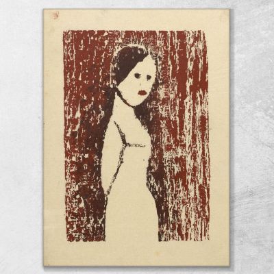 Untitled Female Figure Ii Karl Wiener kwn525 canvas print 