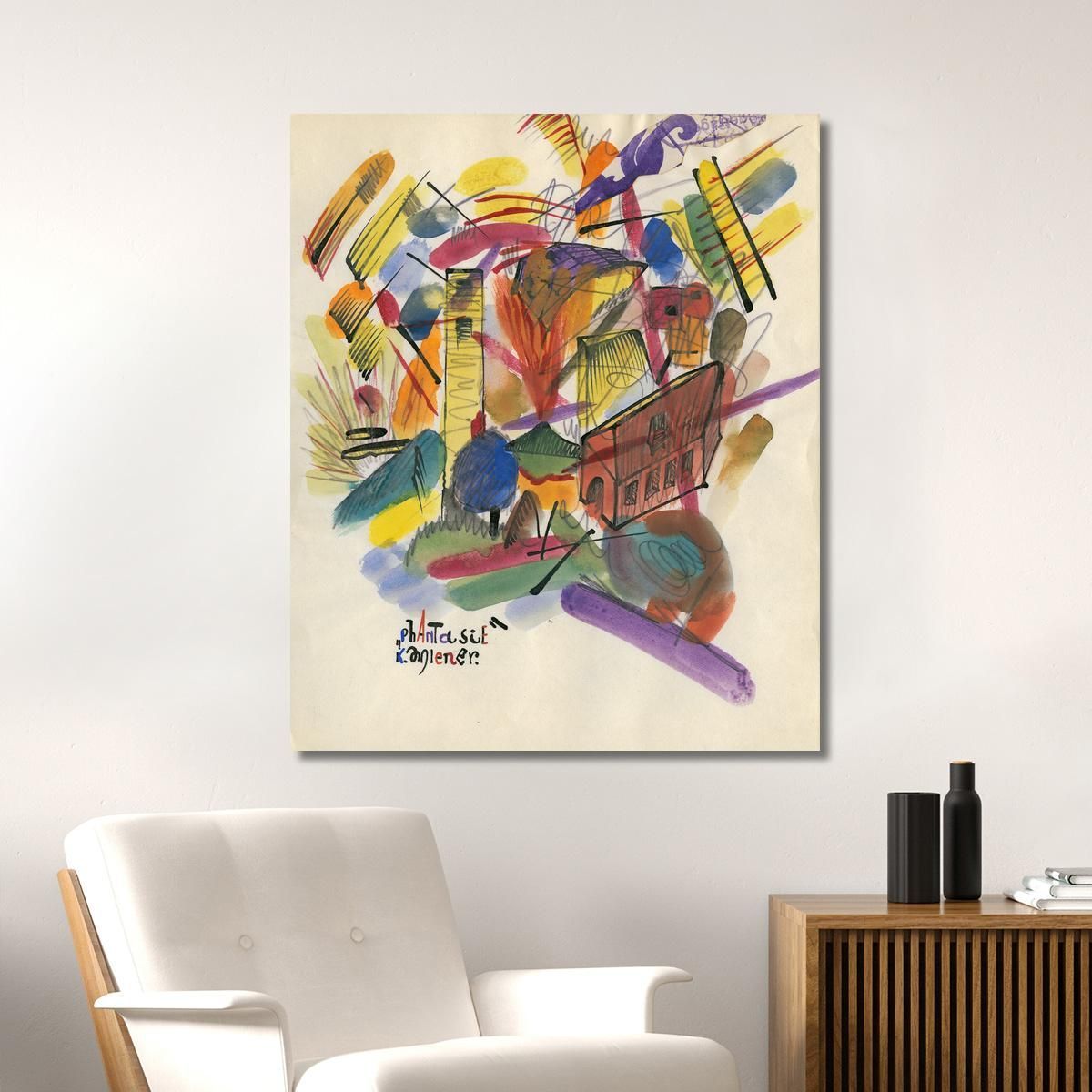 Imagination Karl Wiener kwn628 canvas print 