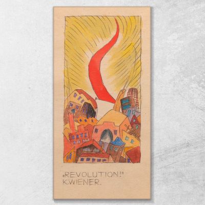 Revolution Karl Wiener kwn639 canvas print 