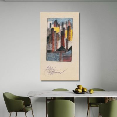 Schlote Karl Wiener kwn645 canvas print 