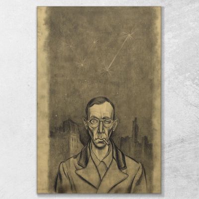 Self-Portrait 2 Karl Wiener kwn657 canvas print 