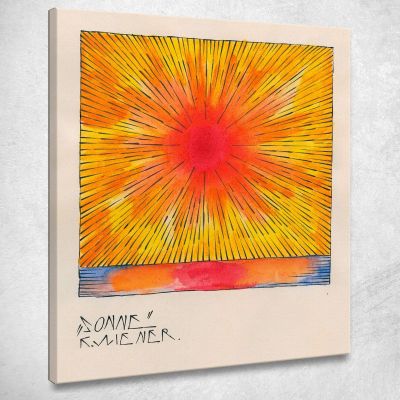 Sonne Karl Wiener kwn665 canvas print 