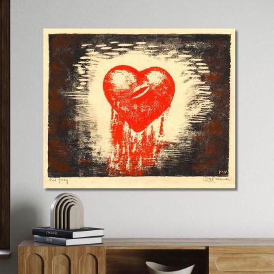 The Heart Karl Wiener kwn692 canvas print 