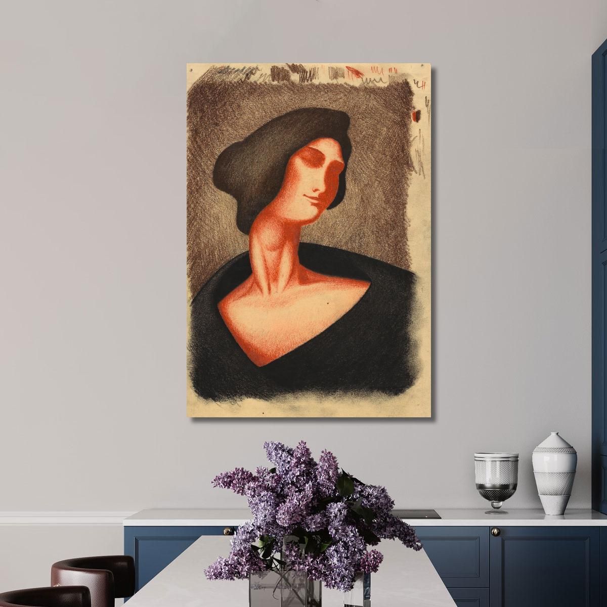 Female Ii Karl Wiener kwn736 canvas print 