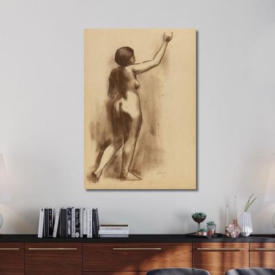 Female Nude V 2 Karl Wiener kwn742 canvas print 