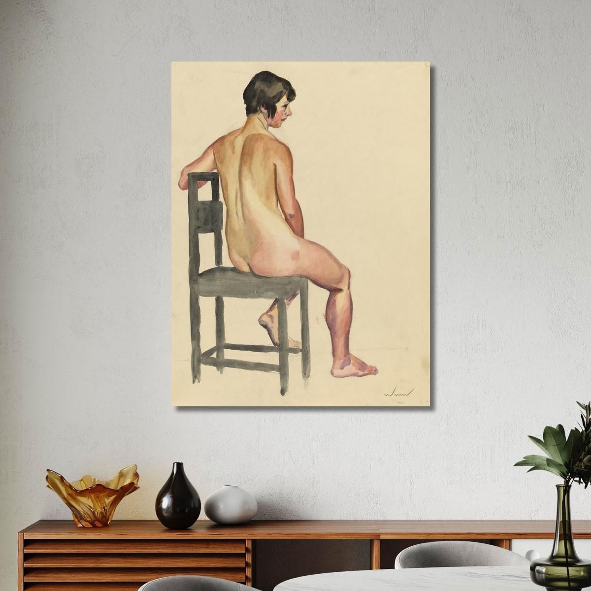 Female Nude Vi Karl Wiener kwn744 canvas print 