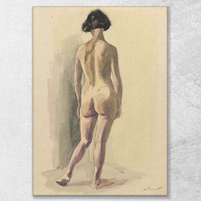 Female Nude Vii Karl Wiener kwn745 canvas print 