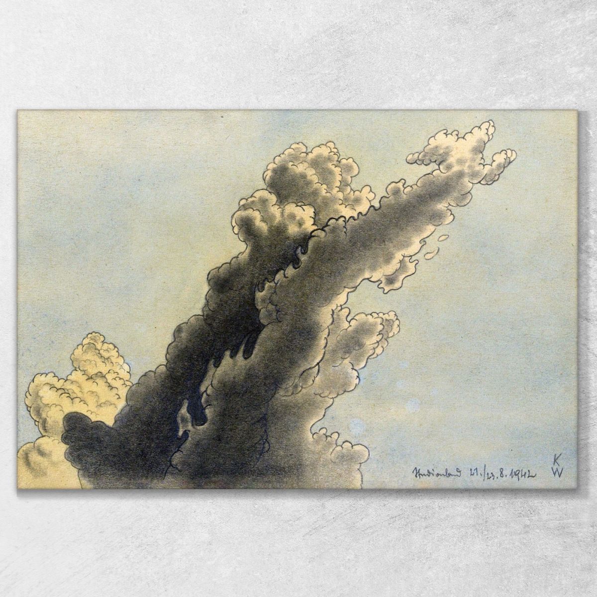 Clouds Karl Wiener kwn778 canvas print 