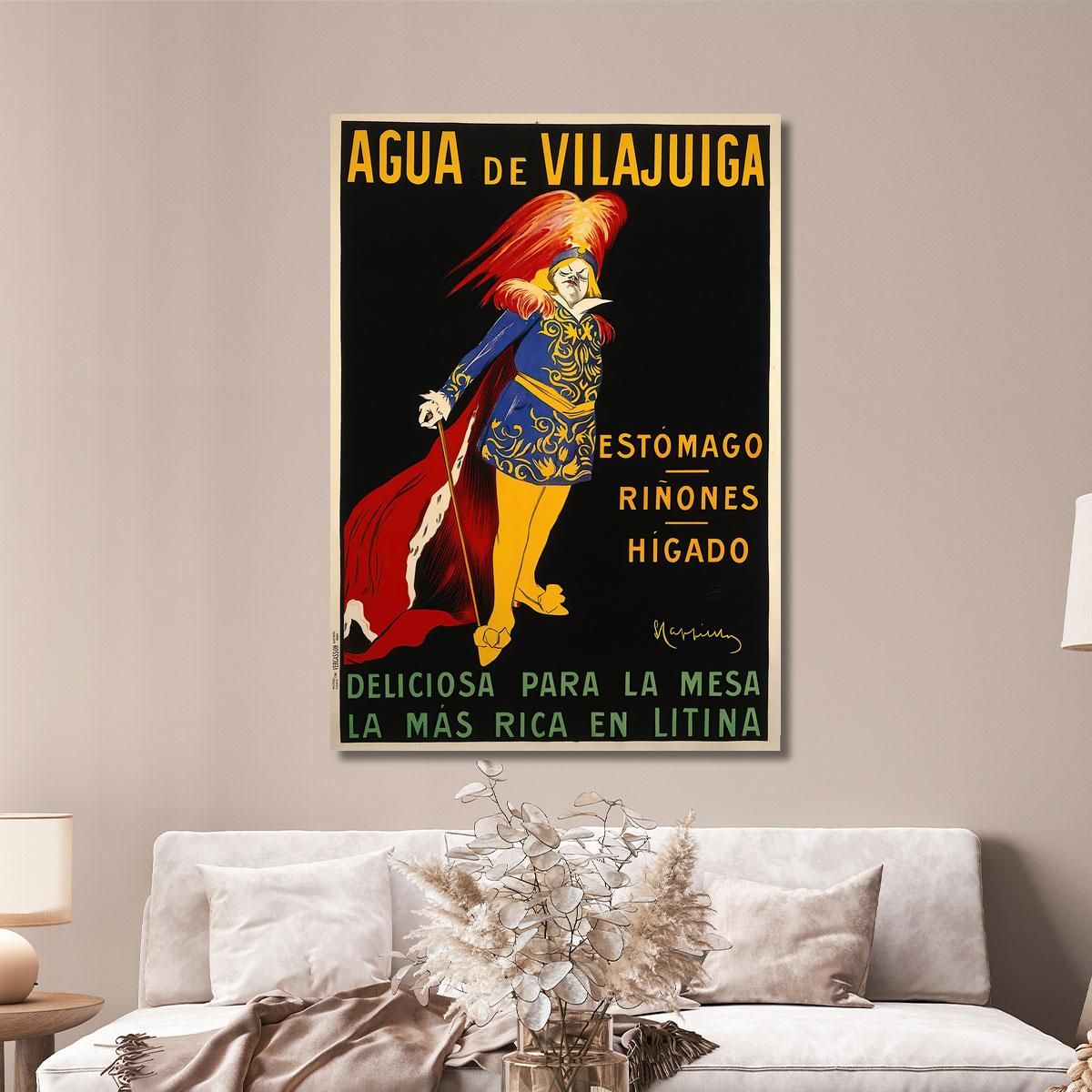 Water From Vilajuïga Leonetto Cappiello lcp2 canvas print 