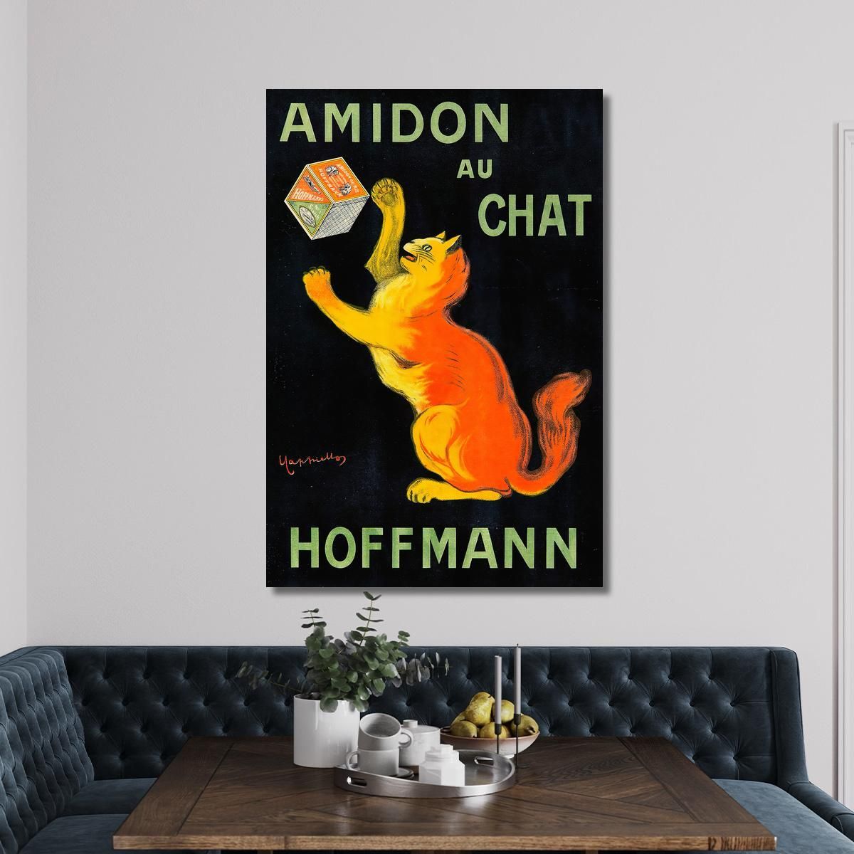 Cat Starch Leonetto Cappiello lcp4 canvas print 