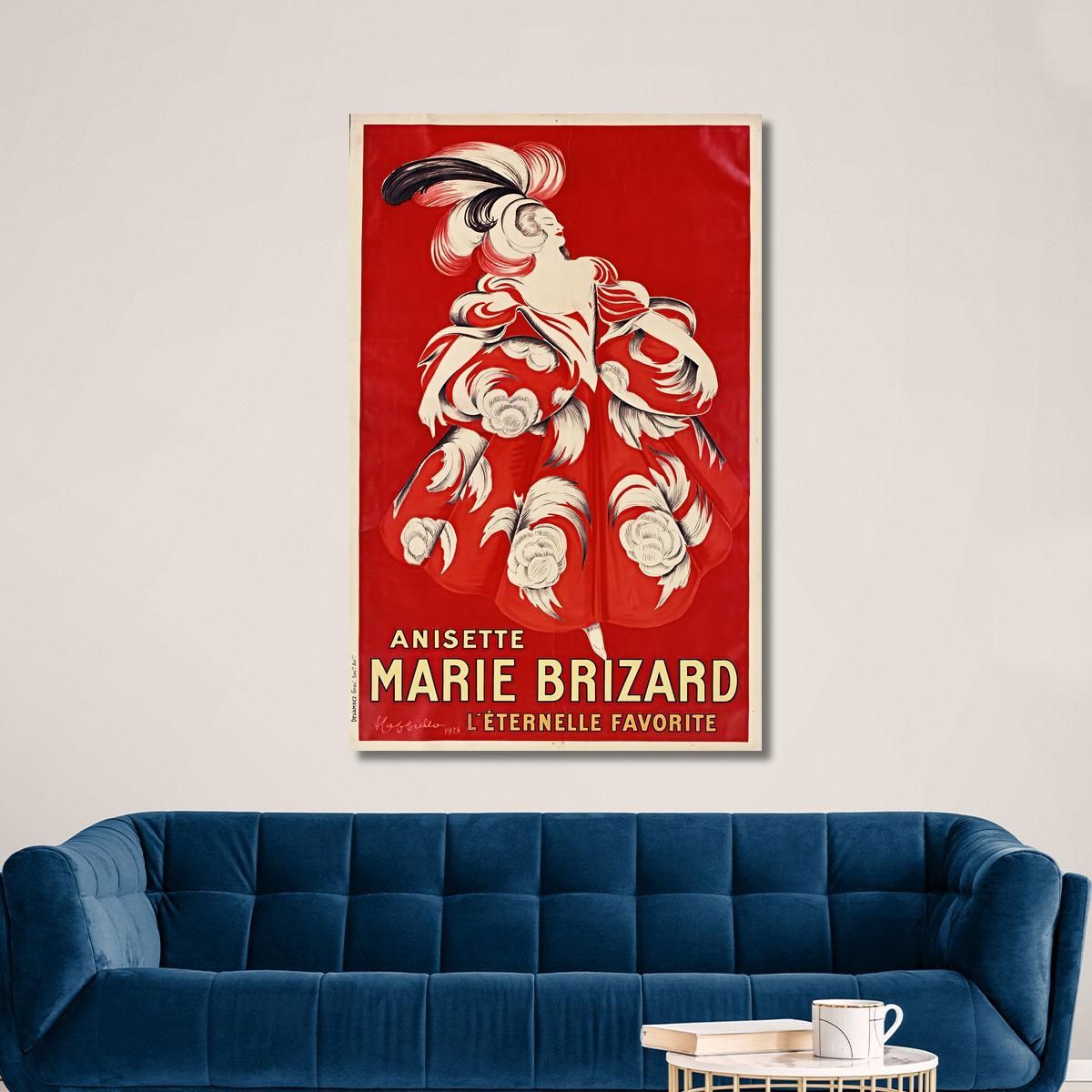 Anisette Marie Brizard The Eternal Favorite Leonetto Cappiello lcp6 canvas print 