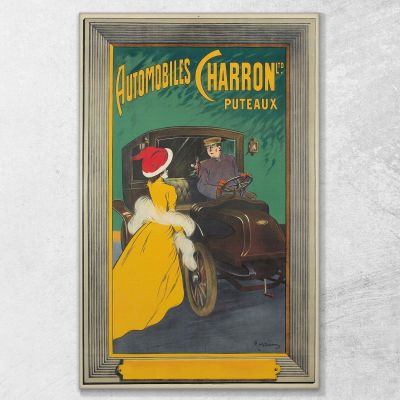 Automobiles Charron Ltd. Leonetto Cappiello lcp9 canvas print 
